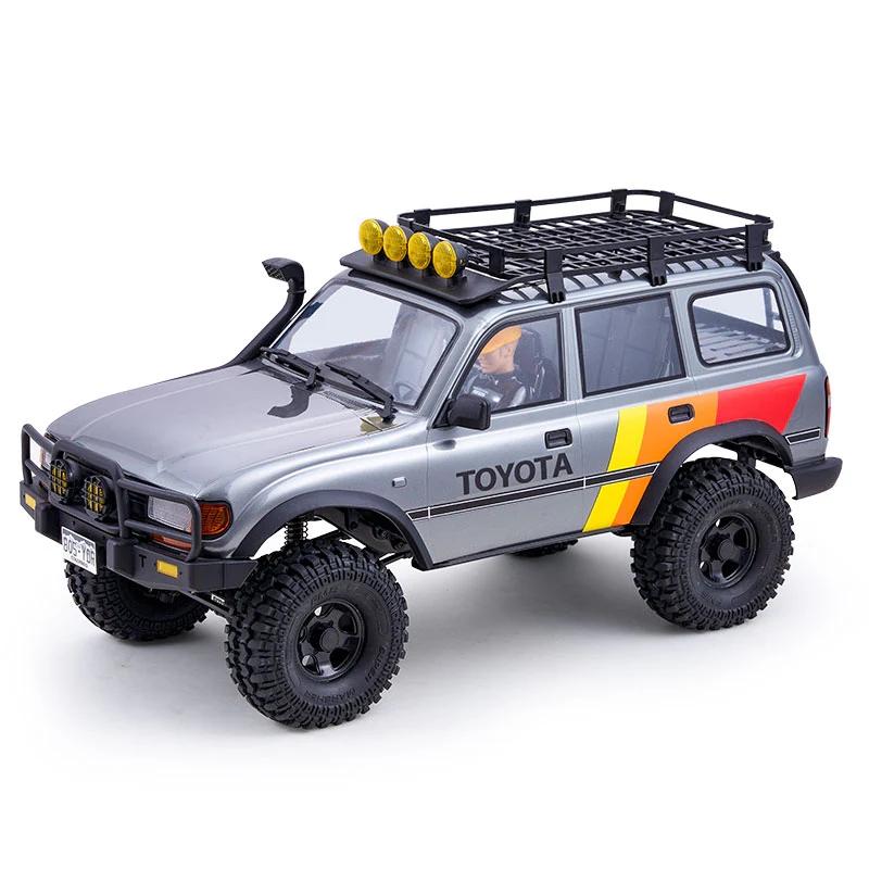 1/10 FCX10 FCX18 LC80 PRO Land Cruiser Brushless RC Crawler 4WD Brushless Toyota LC80 Simulation Crossing Crawling Car Model