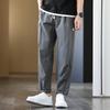Elastic waistband drawstring mountain workwear, paratrooper pants, tapered outdoor men's casual pants