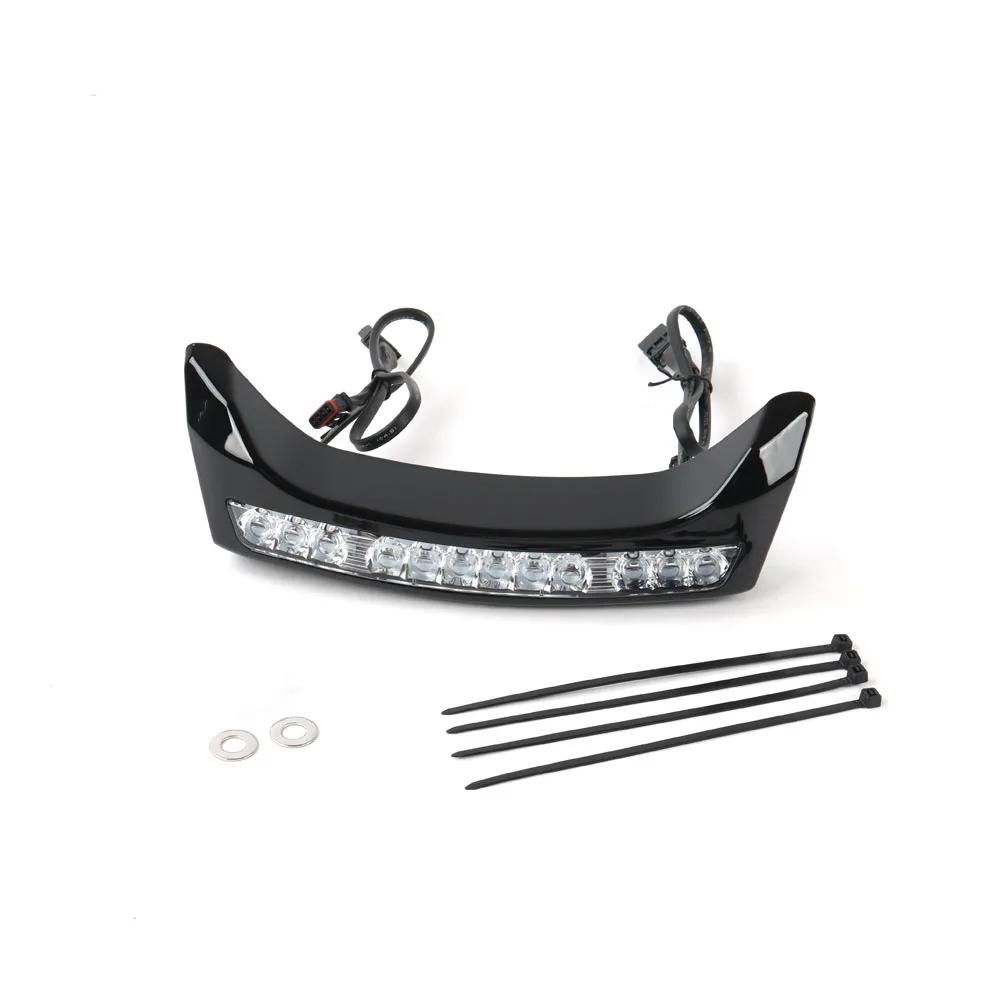 New For Harley CVO Electra Street Glide Ultra FLHXU FLHX FLHXSE 2023- Motorcycle LED Front Lower Fairing Signal Light Turn Light