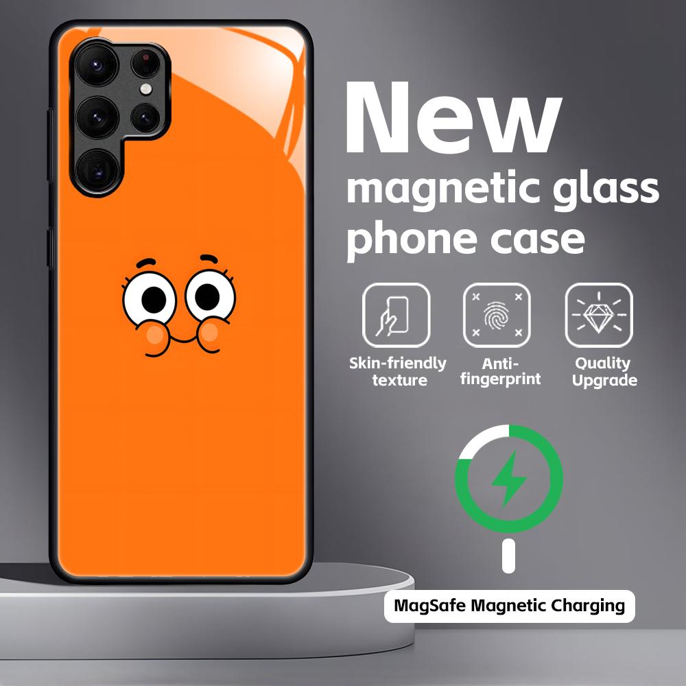 The Amazing World of Gumball Phone Case For Samsung S25 S24 S23 S22 S21 S20 Plus Ultra Note20 Glass Magnetic Case