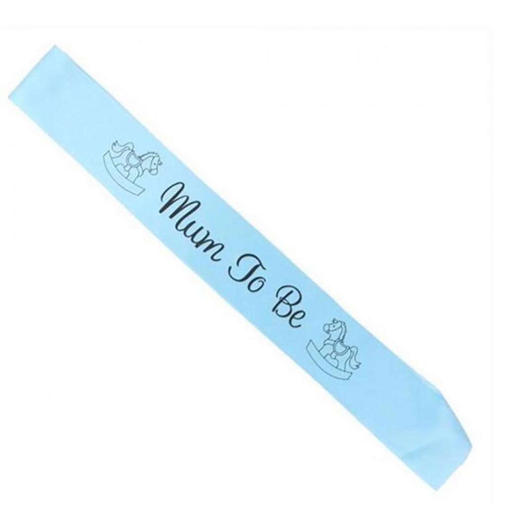 Maternity Pregnant Women Mum To Be Sash Baby Shower Boy Girl Party Decoration KTY