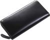 Wallet Cordovan Long Wallet Round Zipper Genuine Leather Doob London Black Wallet (Black Nickel)