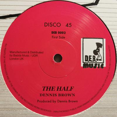 12-дюймовая пластинка DENNIS BROWN - The Half / Troubled World DEB0002 D.E.B. Музыка 2004 Великобритания Регги, Ска и Даб Б/у