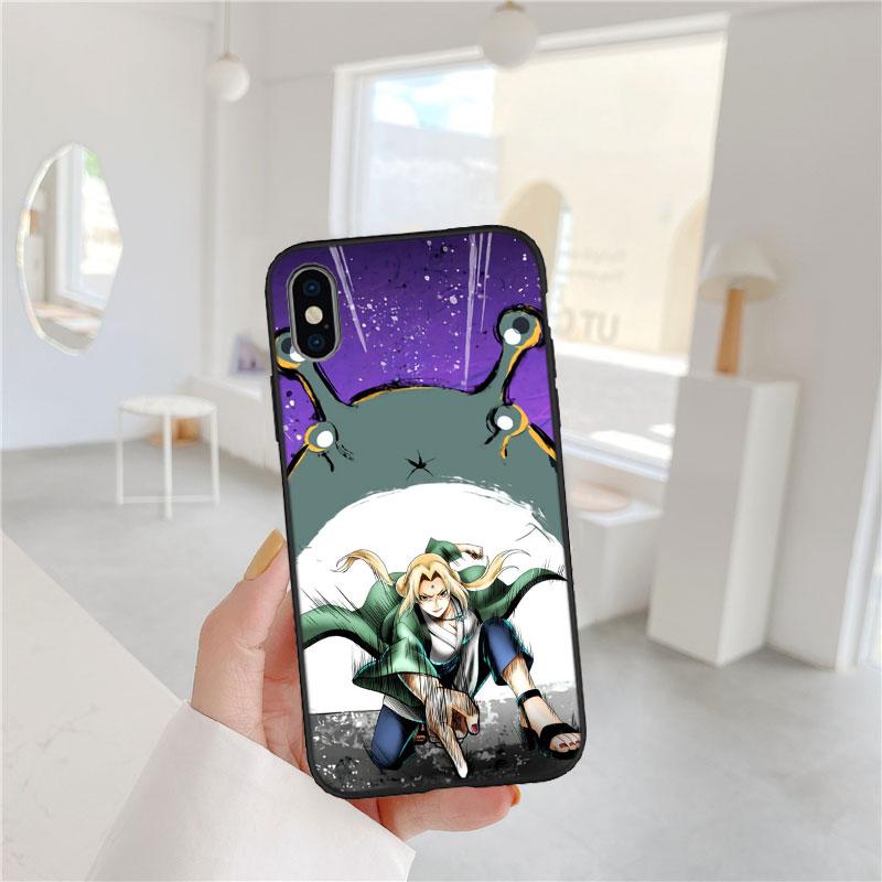 LO72 NARUTO Tsunade Soft Shell Phone Case for OPPO A3 Pro A72 A74 A76 A77 A77S A78 A79 A94 A95 A18 A40M A58