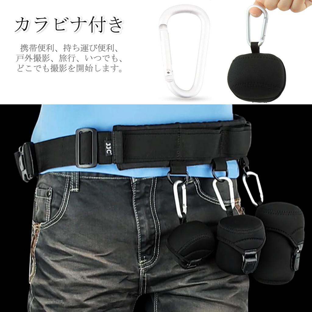 JJC Lens Case Lens Pouch Lens Replacement Case for Mirrorless Camera Lenses such as Olympus ED 17mm 12mm Sony E PZ Nikon NIKKOR Z MC 50mm Protects