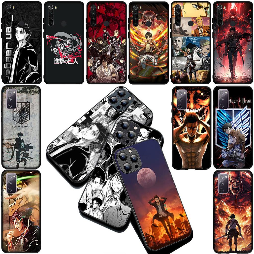 Чехол-обои Attack on titan levi для Samsung Galaxy S22 S21 S20 FE Ultra Plus A07 A15 A16 A17 A25 A37 A57 + Чехол для телефона