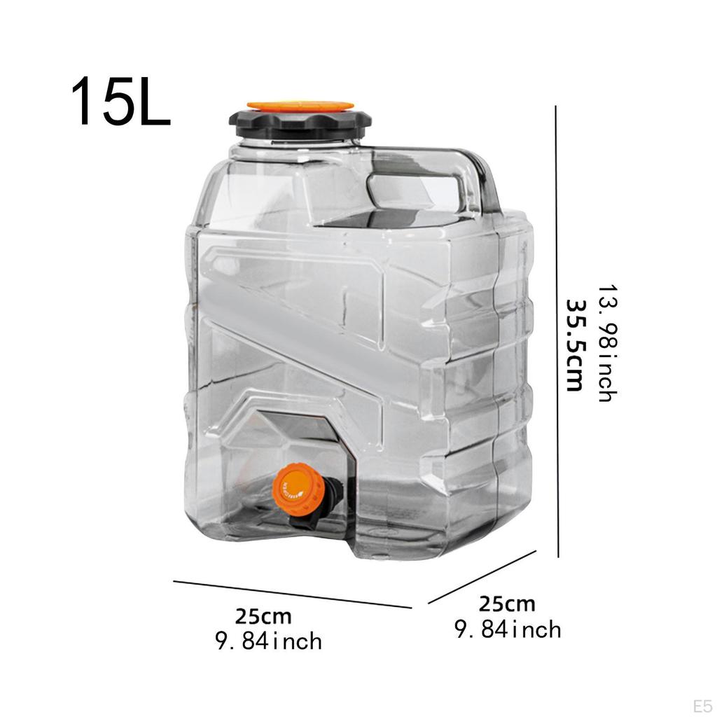 Походное ведро для воды Портативный контейнер для напитков Переноска Бочка для пеших походов, рыбалки, домашнего использования