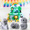 Милый Плюшевый Подвеска Коала Маленький Мягкий Коала Брелок для Детской Сумки Девочек Мягкие Лесные Мягкие Игрушки Сувениры для Вечеринки
