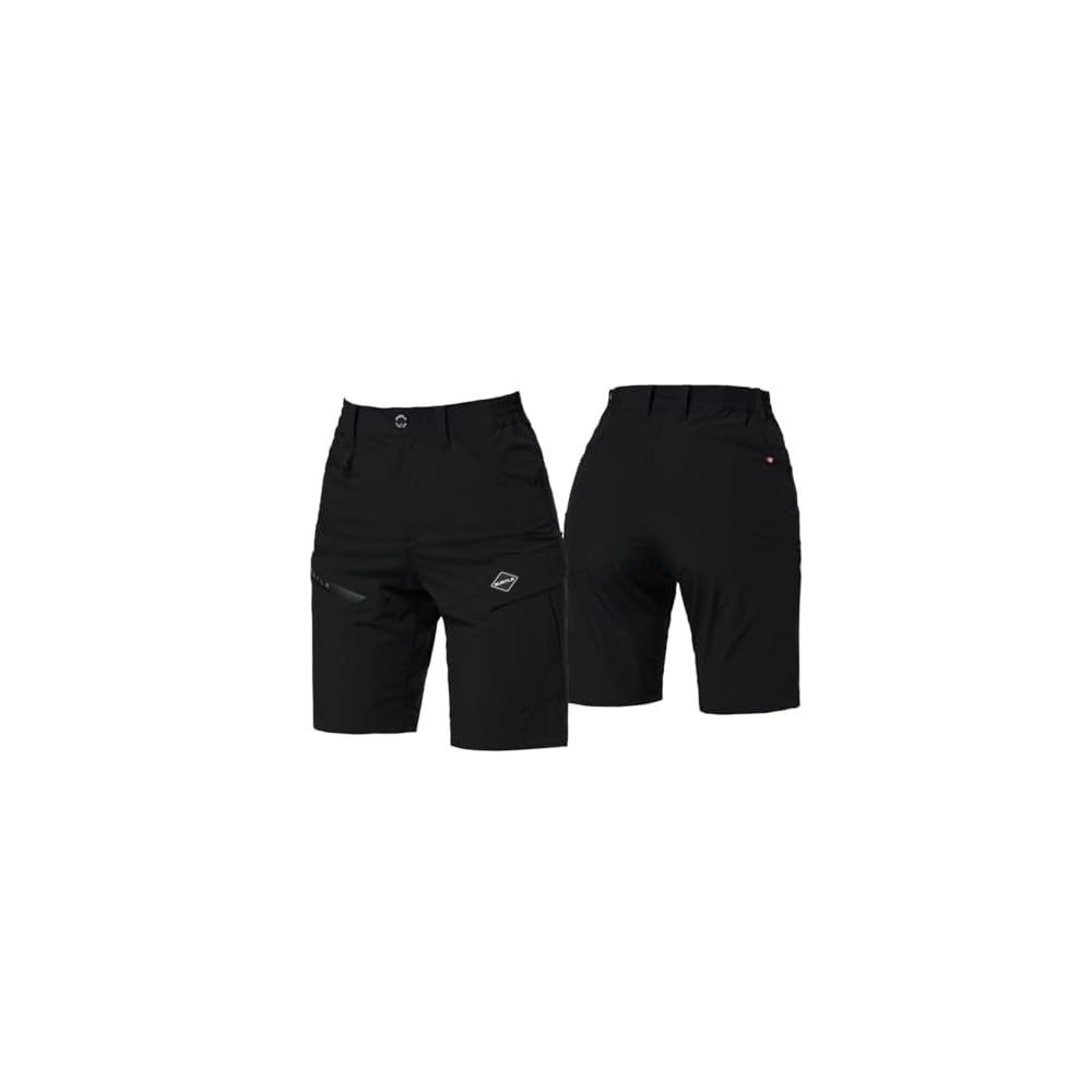 BURTLE Short Cargo Pants, Unisex, Spring/Summer, Black, 1027, Size 35 (S)