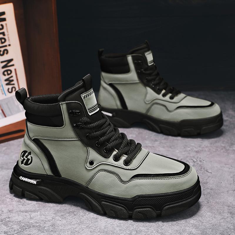 Fashion CYYTL Mens Boots Casual Shoes Cowboy Combat Tactical Winter Motorcycle Chelsea Ankle Leather Work Outdoor Hiking Designer Luxury