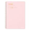 KOKUYO Campus Study Planner for Clearly Organizing Your Goals and Study Diary, Plans, A5, Pink, AMNI-SY138-P