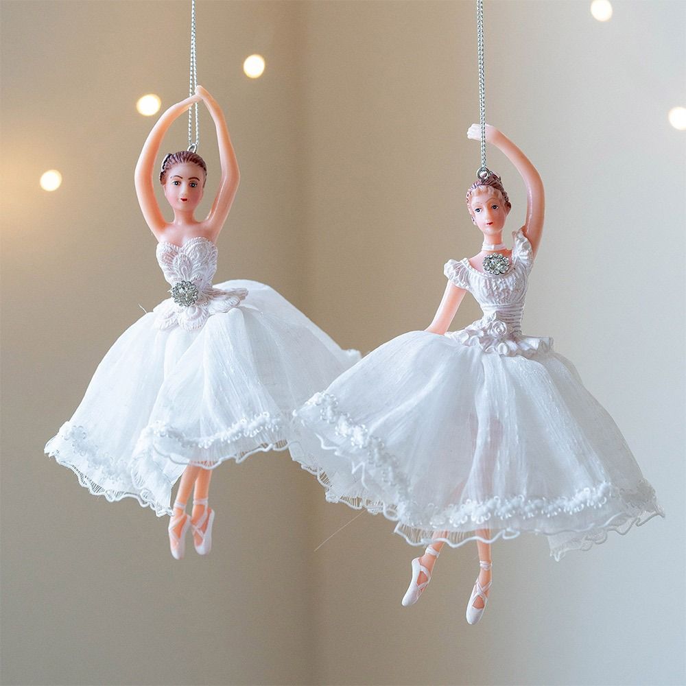 Multicolor Ballet Girl Hanging Decorations Plush Toys Hanging Pendants Doll Gifts