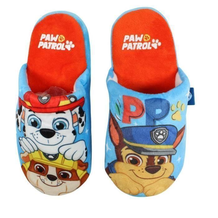 Chaussures - PAW PATROL - Pantoufle - Garçon - Bleu - Textile
