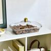 Transparent Serving Platter Nordic Snack Serving Tray Creative Appetizer Tray  Living Room