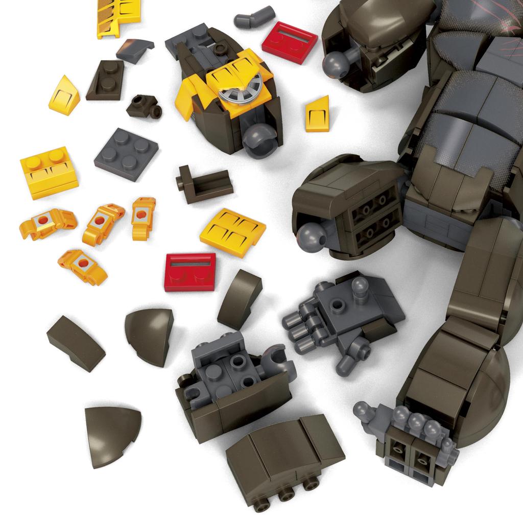 Mega Godzilla X Kong New Empire Building Set with Kong Action Figure, 541 Pieces and Accessories, Build & Display Toy for Adult Collectors