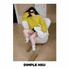 Autumn/Winter 2026 Slimming Faux Fur Cashmere Wool Mulberry Silk Pullover Sweater