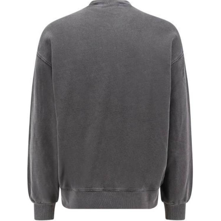 Carhartt WIP Однотонная толстовка с круглым вырезом, повседневная, свободного кроя, с длинным рукавом, мужская, серая I029957-98-GD