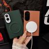 Для Samsung Galaxy Z Fold 8 Чехол Роскошный ПУ Магнитный Беспроводная Зарядка Защитный Задний Чехол-Крышка Для Z Fold 8 Ультра Чехол для Телефона