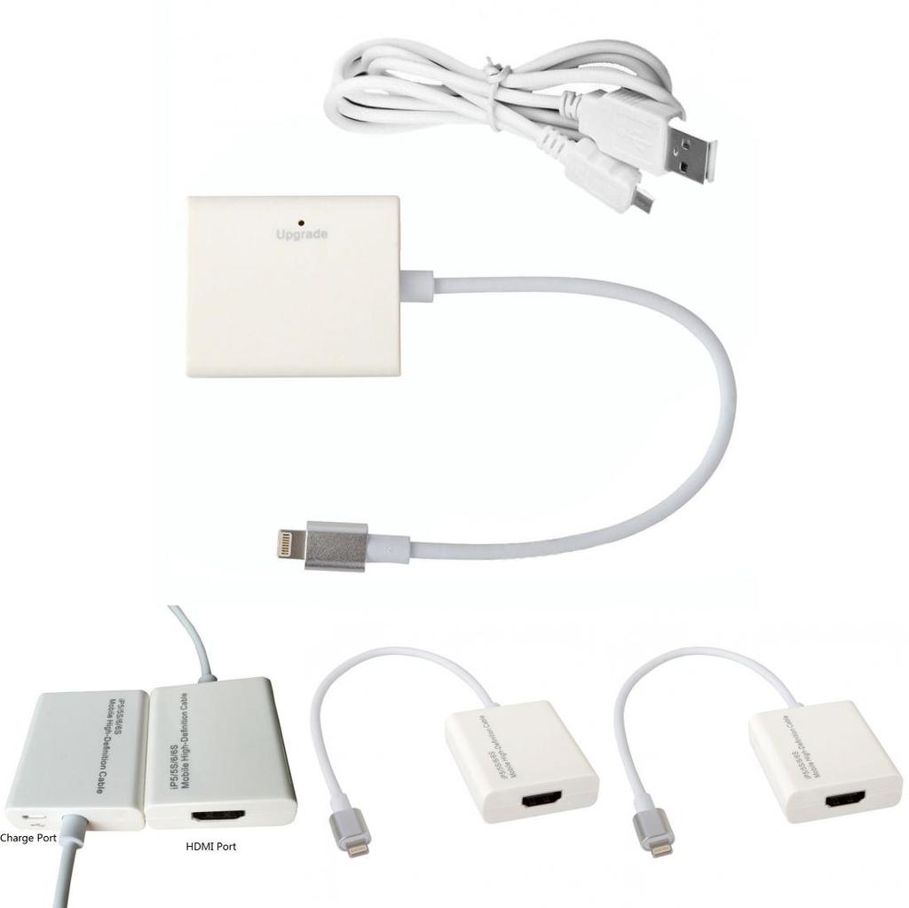 Кабель-адаптер Apple Lightning на HDMI с медным сердечником для зеркалирования экрана и потоковой передачи HD-видео