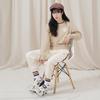 New Balance Sweatshirt Women's Tea Brown (Unisex) Sweatshirts AWT23552 INC