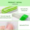 Multifunction Car Air Vent Cleaner Mini Double-end Micro Fiber Vent Duster Removable Cloth Cover Portable Cleaning Brush For Car