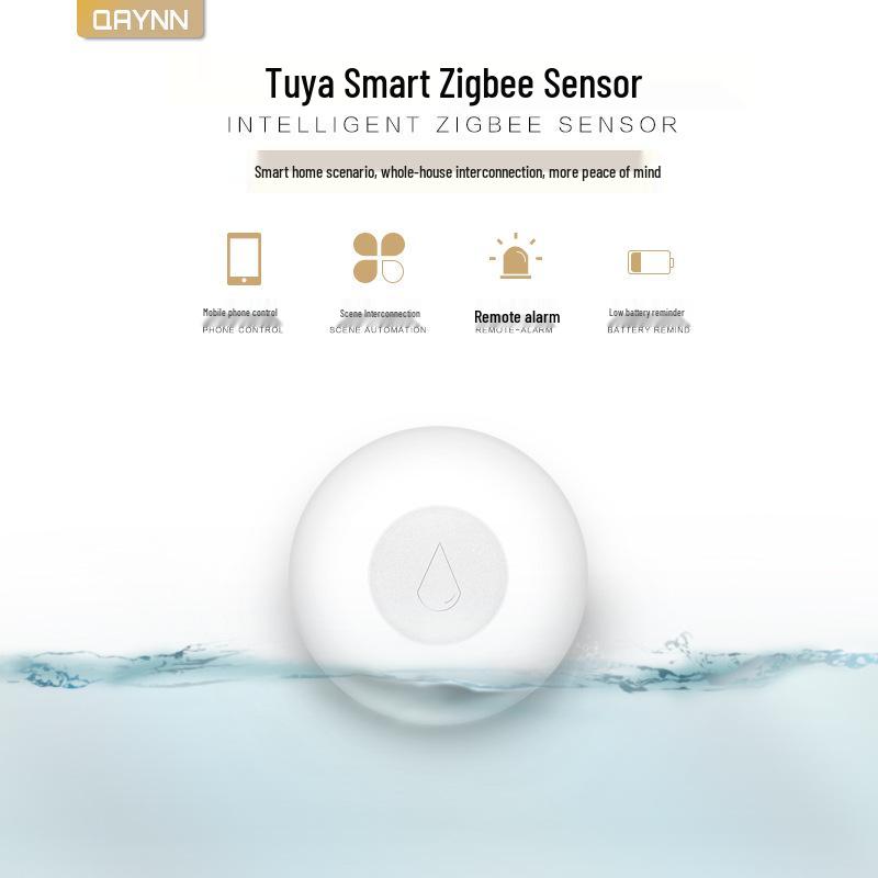 Умный датчик Zigbee Tuya: Температура, Влажность, Магнитный контакт двери, Инфракрасный датчик, Газовый датчик, Датчик дыма, Датчик протечки воды, Детекция присутствия человека.