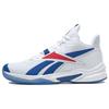 More Buckets White Vector Blue Red Men Sneakers Footwear-White Vector-Red GY5472