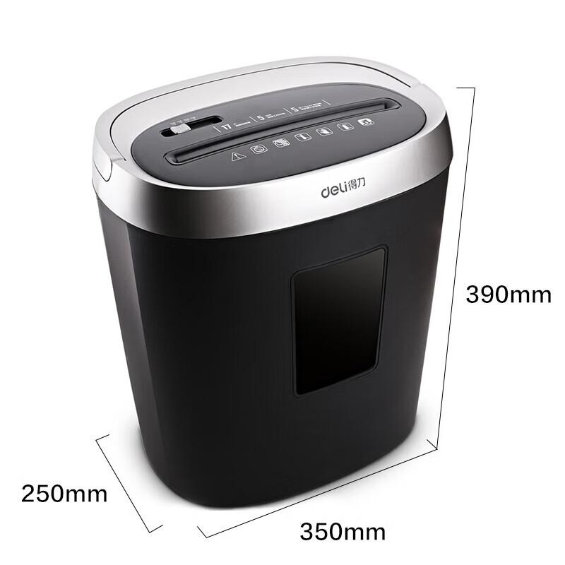 Deli 9929 Paper Shredder CN plug (adapter included)