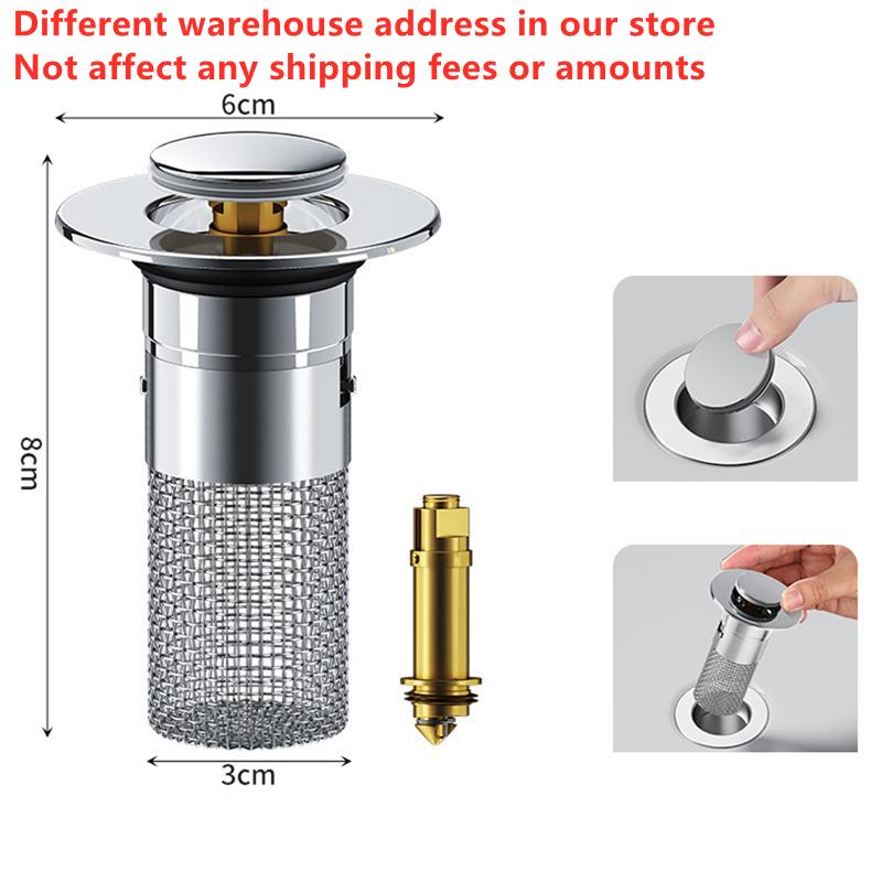 Многофункциональный сливной фильтр для пола, раковина, выдвижной откидной стержень, заглушка для раковины, улавливатель волос, сито для душа, раковина, инструменты для ванной комнаты