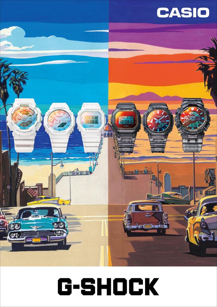 Watch BEACH TIME LAPSE Series Gray Skeleton [Casio] G-Shock [] GA-2100TLS-8AJF Men's