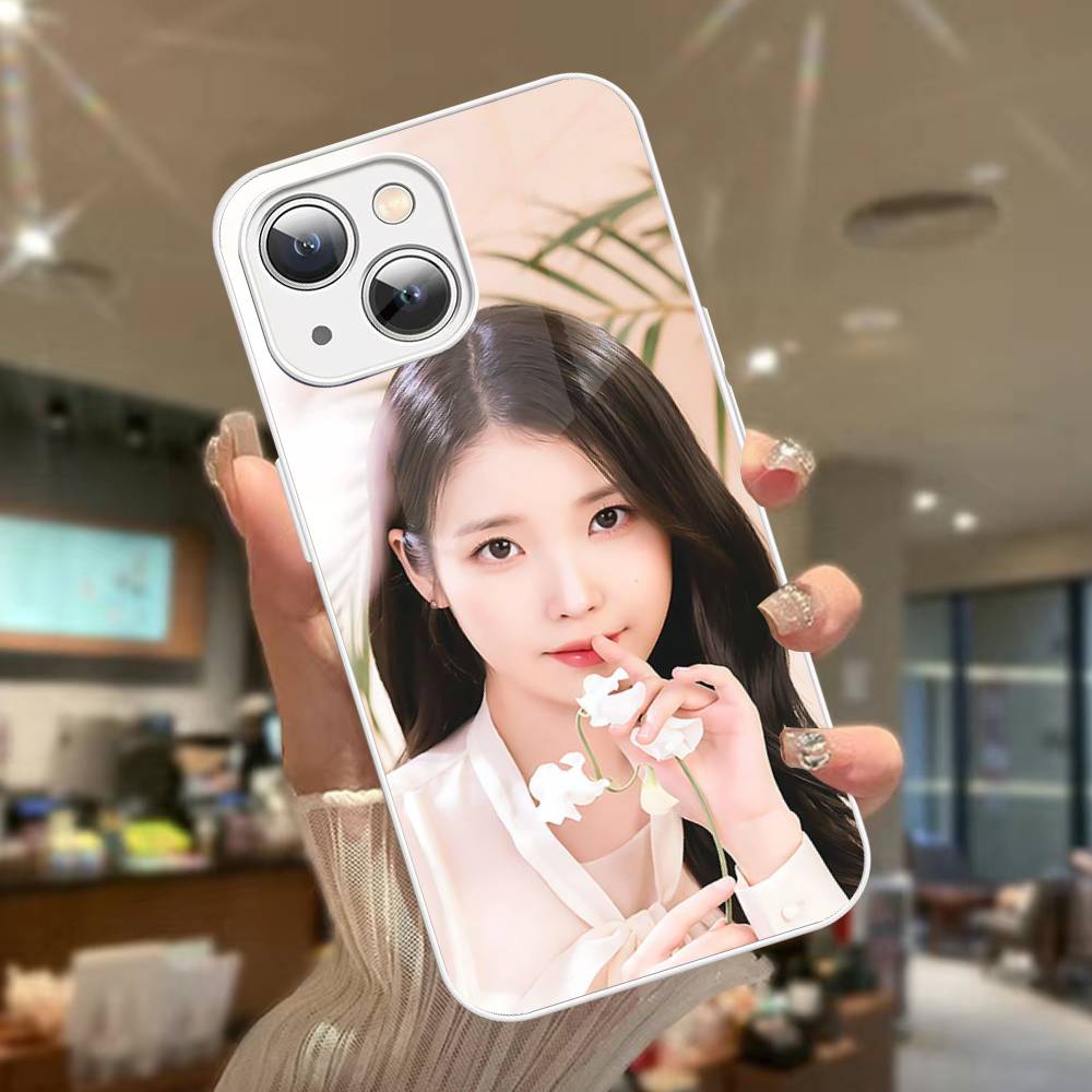 Корейская певица L-Lee Ji Eunes Для IPhone 14 13 12 Mini 11 Pro XS Max X XR 14 Plus Защитное стекло