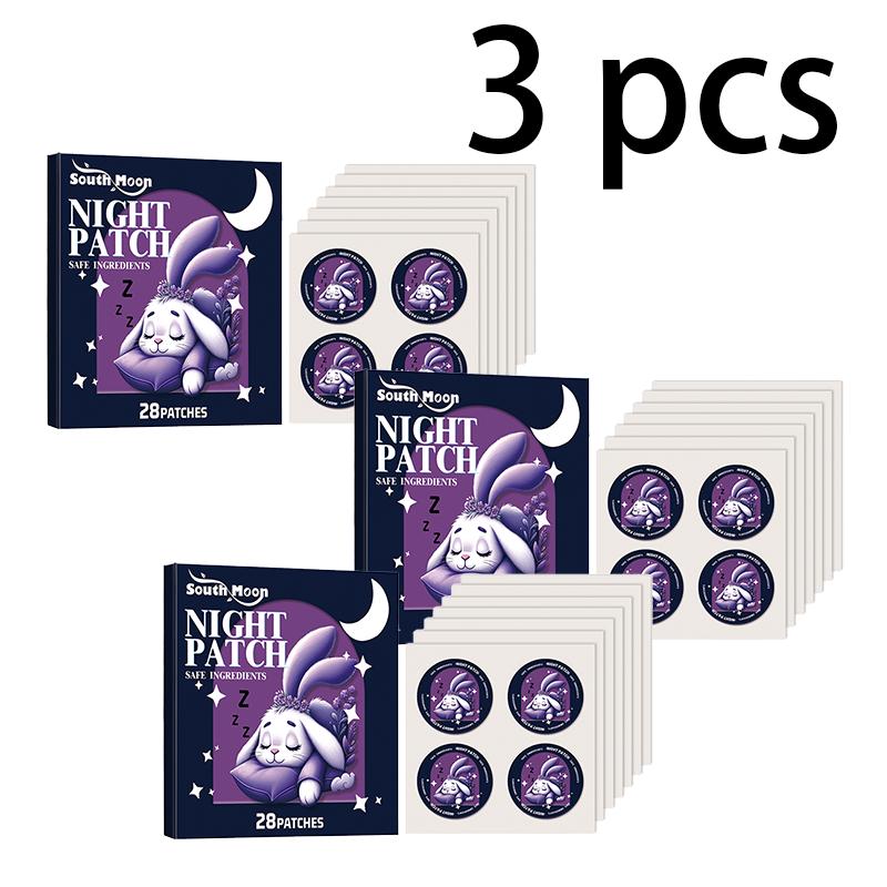 South Moon Ботанический мультфильм сонный пластырь Ночной нежный сонный пластырь для тела и разума