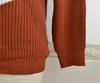 2026 Spring Round Neck Patchwork Knit Pullover Sweater