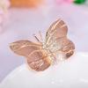Beautiful Insect Butterfly Brooches Crystal Jewelry For Women Girl Skirt Scarf Sweater Coat Clothing Accessories