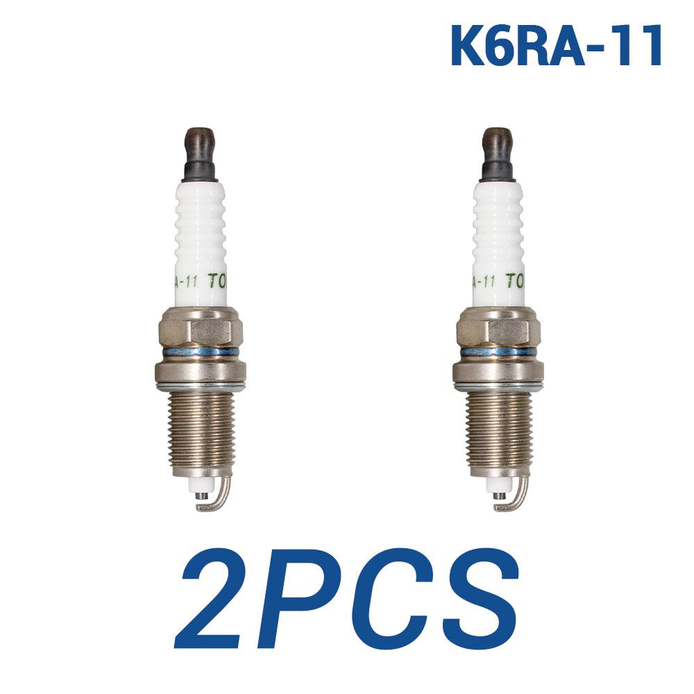 2-8PCS Normal Spark Plugs Torch K6RA-11 Replace for Candles 4291 ZFR6F-11  KJ20CR-U11 KJ206CR-L11 CHAMPION RC9MCC4