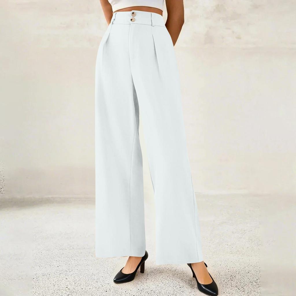 Женские модные драпированные брюки премиум-класса с широкими штанинами