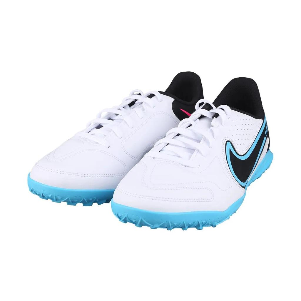 Nike Cushioning Low top Kids' Soccer Shoes Blue White Kids' (Unisex) Kids' Soccer Shoes DA1334 146