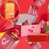 Бумажная коробка-сюрприз с выпрыгивающим элементом, всплывающая коробка для денег-сюрприз, новая подарочная коробка, коробка-взрыв денег, подарочная коробка, Рождество