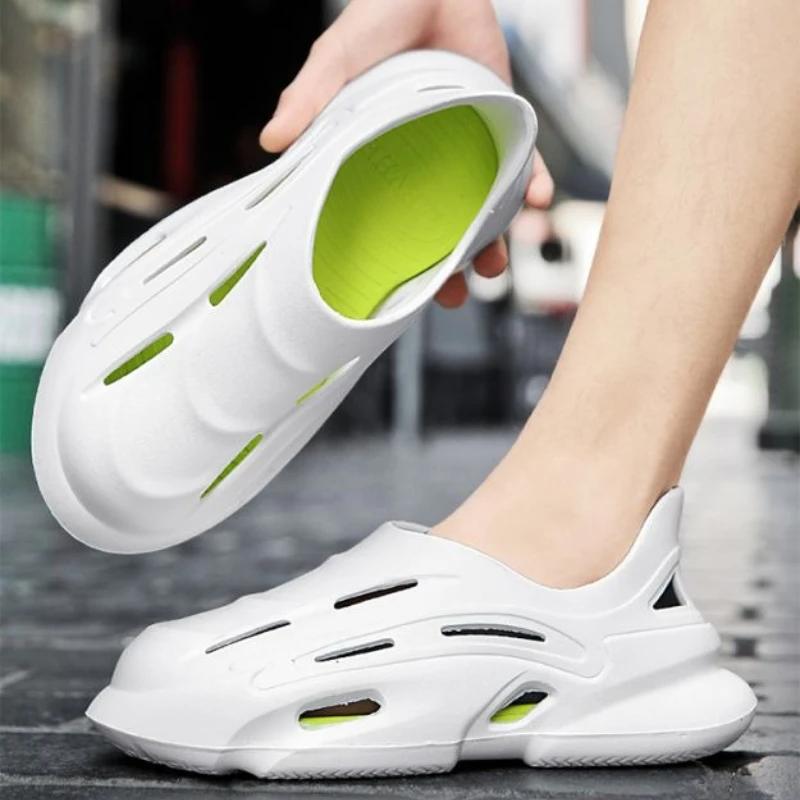 Fashion Ultralight Male Shoe Non-slip Wear-resistant On Offer Trend 2025 New Design Arrival Fashion Comfortable Eva Buy Pvc Men's Sandal