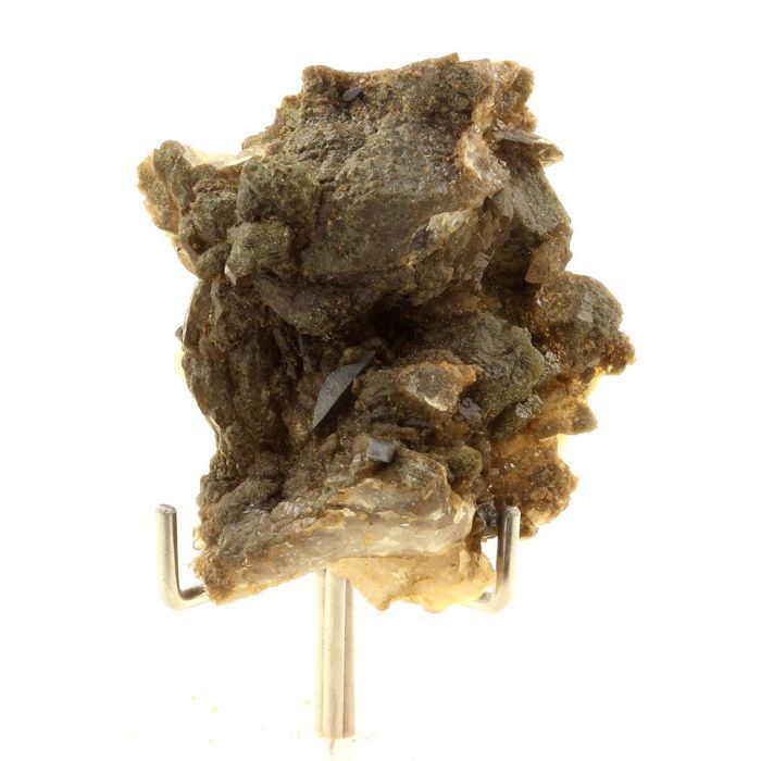 Pierres et Minéraux. Anatase + Quartz. 147.5 ct. Col de La Madeleine, Savoie, France.