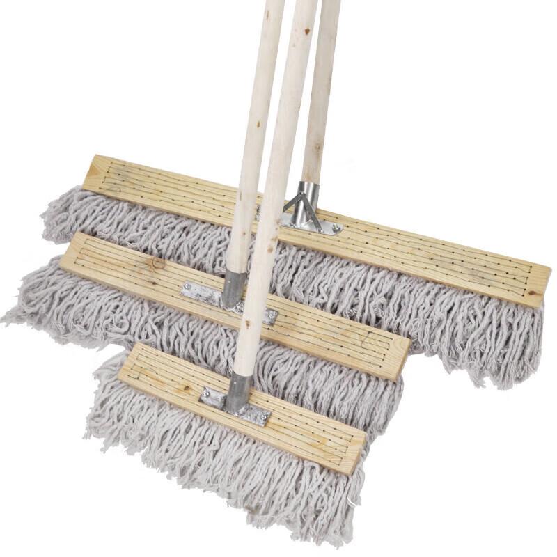 Bao Wei Xia Wooden Handle Flat Mop