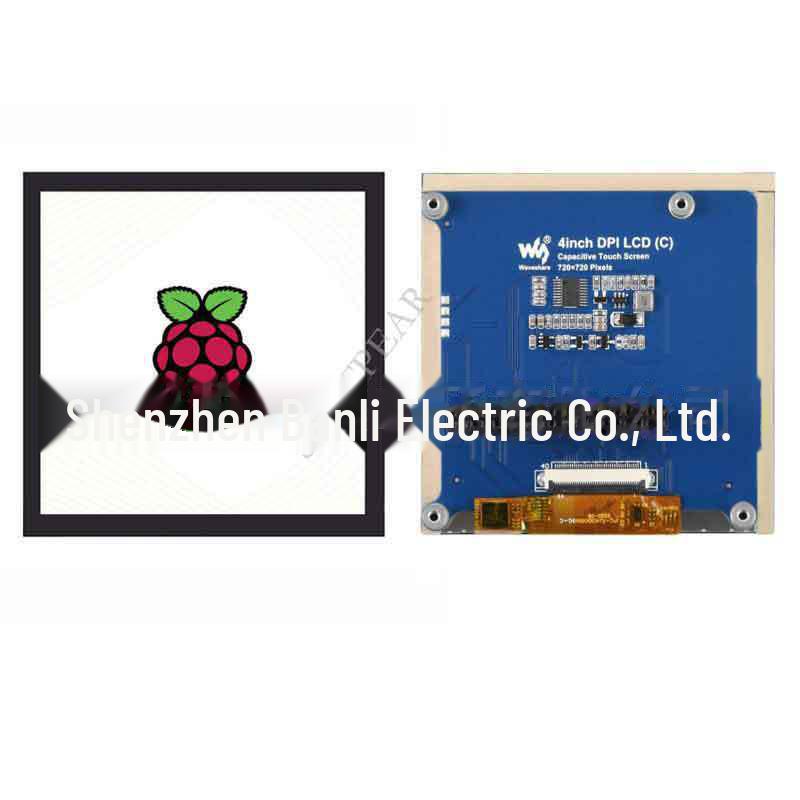 4-дюймовый квадратный IPS емкостный сенсорный ЖК-дисплей Raspberry Pi, 720x720, закаленный