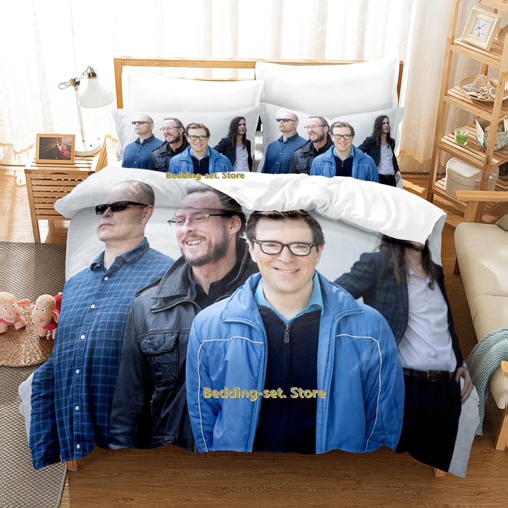 Хип-Хоп Weezer Комплект постельного белья Мультяшный Аниме Трехсекционный Комплект Взрослая Детская Спальня Трехсекционные Комплекты 3D Кавайный Легкое Одеяло