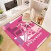 Pink Panther Cartoon Graphic Print Carpet Printing Floor Mats Protective Pad Fashion Doormat
