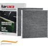 CF11671 Cabin Air Filter With Activated Carbon Compatible With RAM 1500 2500 3500 2016-2024, RAM 4500 5500 2016-, MAZDA CX-7 2007-2012(3 Pack)