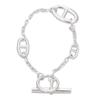 Accessories H104567B Silver Chaine Farandole Bracelet [Hermes] (bracelet) d'Ancle (SH) Women's [Brand] [Item]