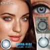 1 Pair Natural Colored Contact Lens for Eyes Asura Lenses Soft Eyes Lenses Beauty Cosmetic Color Contact Lenses Make Up Use Yearly