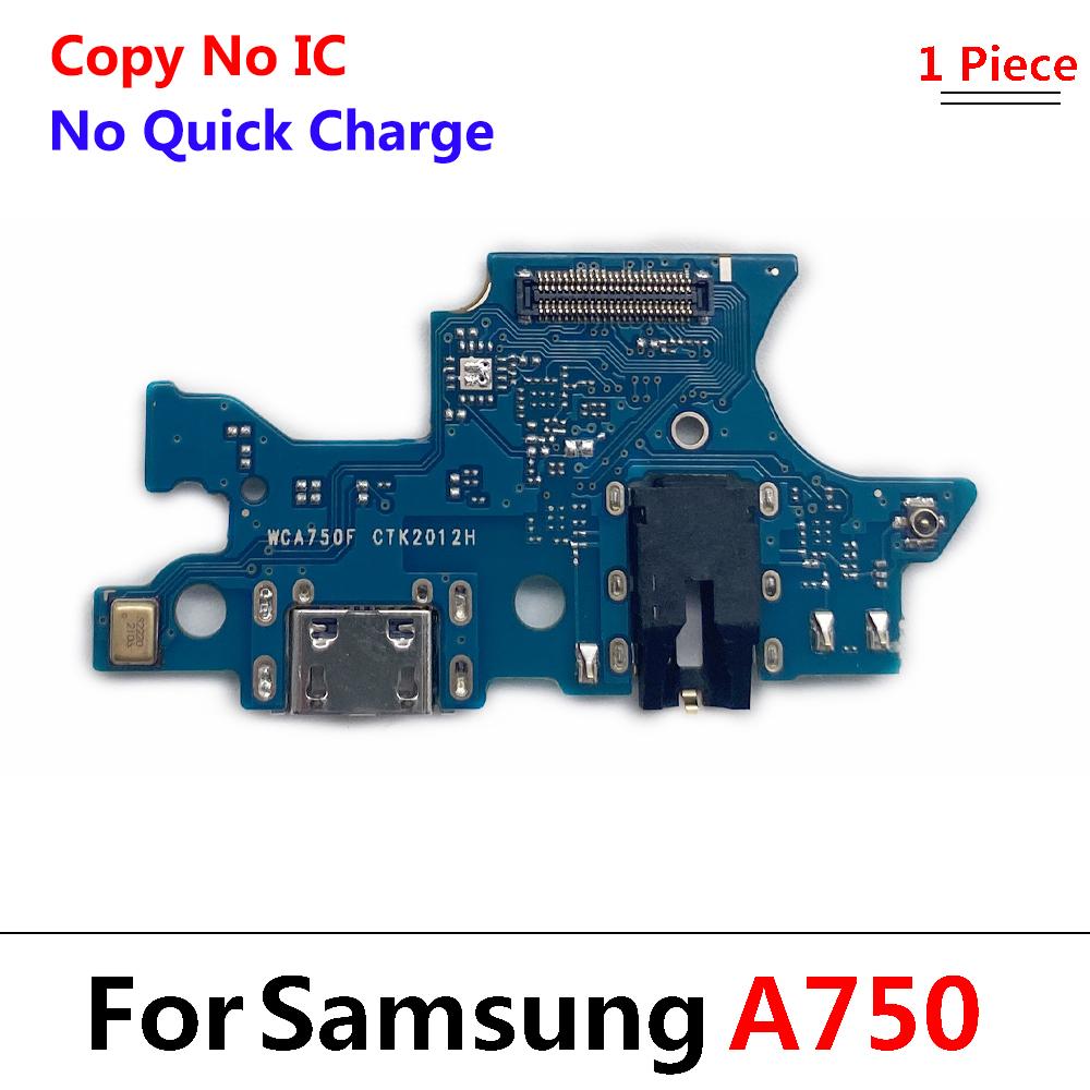 USB-порт для зарядки, гибкая плата для Samsung A10 A10S A20 A20S A21S A30 A30S A31 A40 A50 A50S A51 A750, зарядная пластина