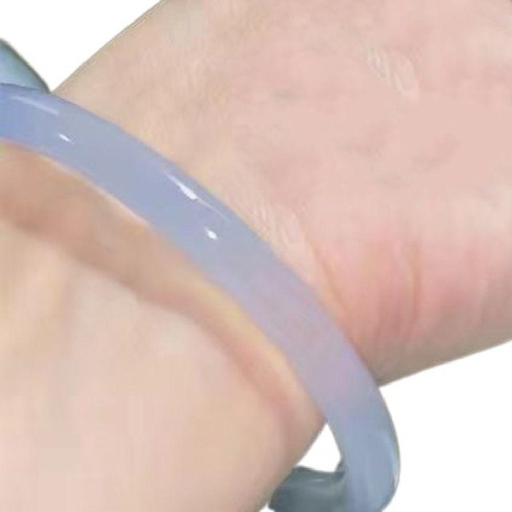 Elegant Exquisite Jingle Bangles Oriental Charm Jingle Fine Bracelet Simple Glass Bracelet Girls