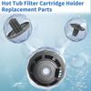 Easy Install Cartridge Filter Holder Plastic Rubber Hot Tub Filter Holder Hot Tub Part